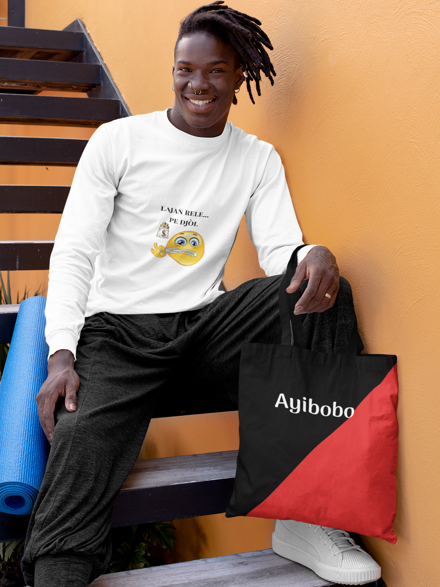 Ayibobo Tote Bag