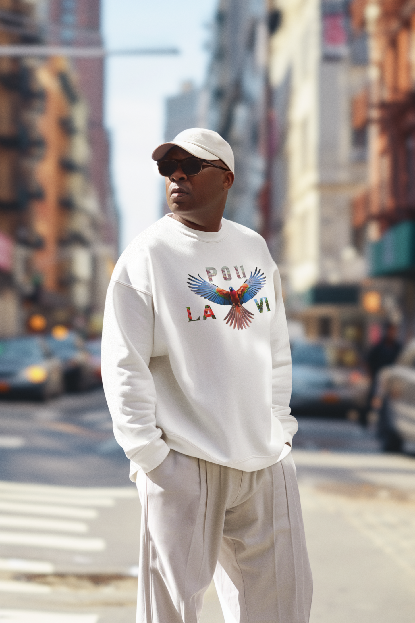 Pou La Vie Mens Sweatshirt